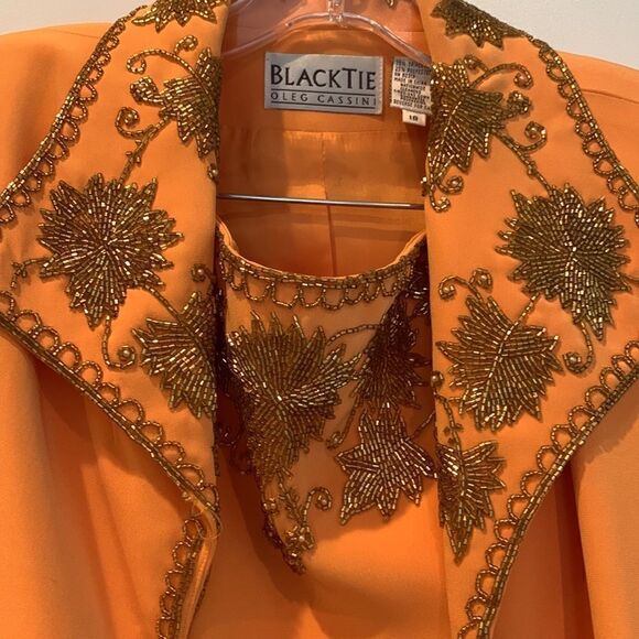 Oleg Cassini Evening Gown - Picture 3 of 9